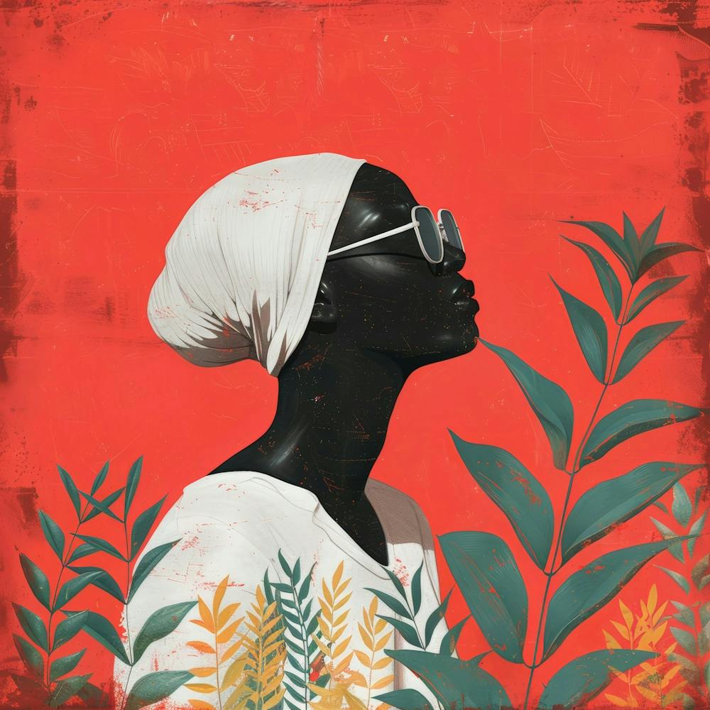 Woman In A Turban