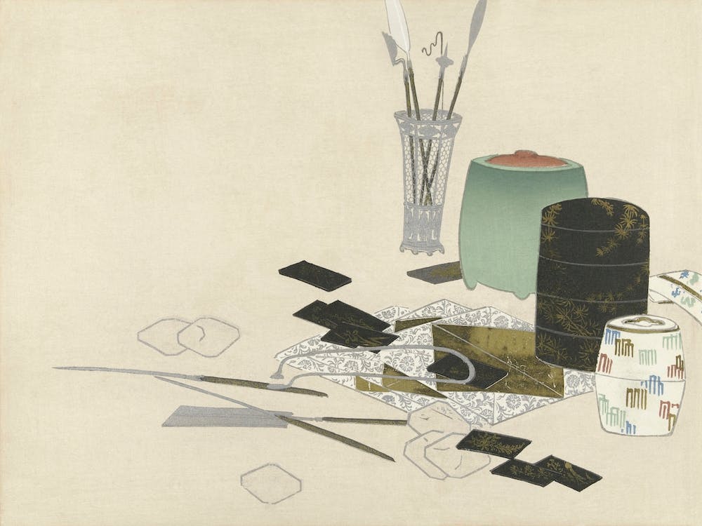 Kunstbedarf von Momoyogusa –Flowers Of A Hundred Generations (1909), Kamisaka Sekka