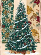 William Morris Christmas Tree 88