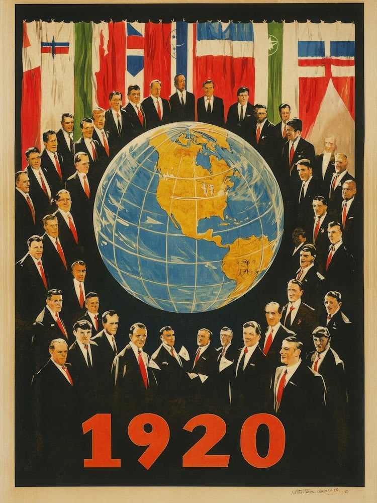 Aihrgdesign A Vintage Poster Commemorating The First Assembly A83d769b 1a1a 44d9 948b 0f65fa44be47 1
