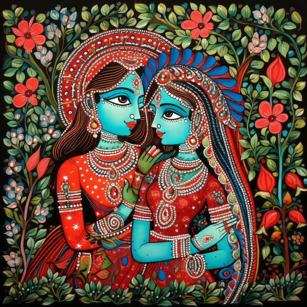 Radha And Krishn