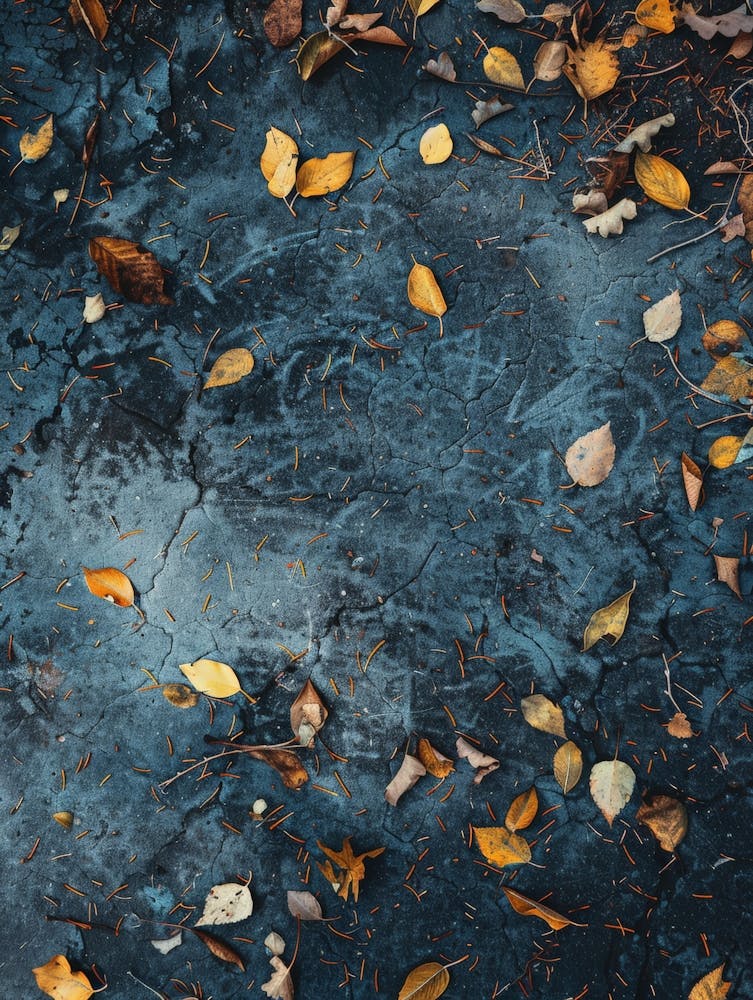 Herbstblätter auf dem Boden 4