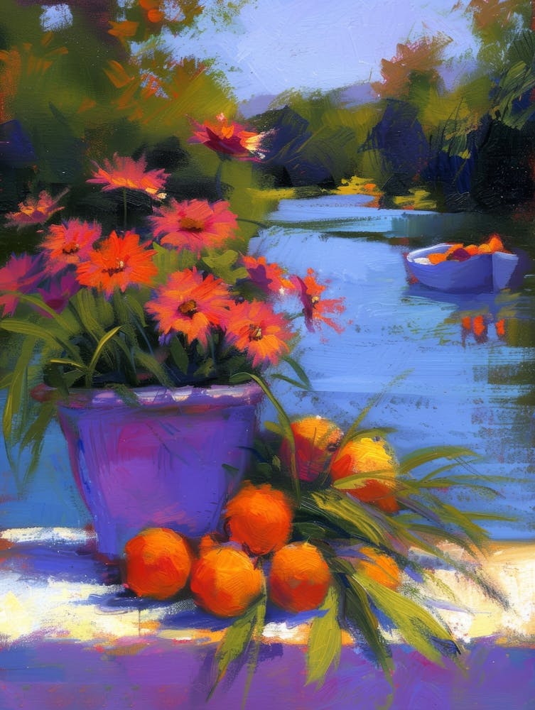 Oranges By The Water