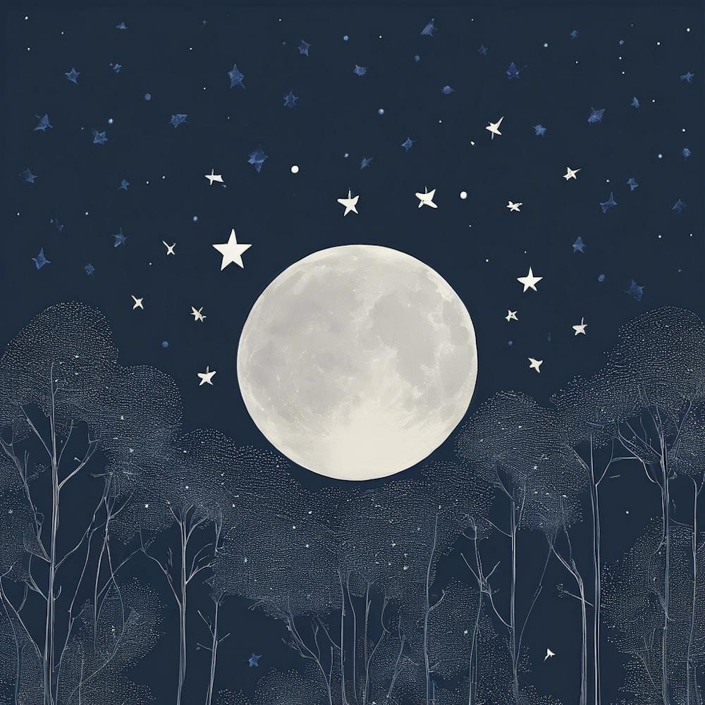 Moon And Stars
