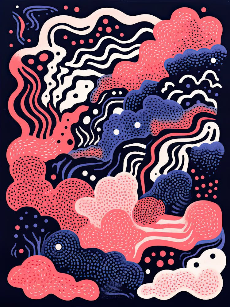 Liquid Horizon - Abstract Dreamscape Style