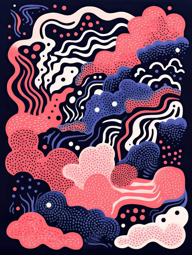 Liquid Horizon - Abstract Dreamscape Style