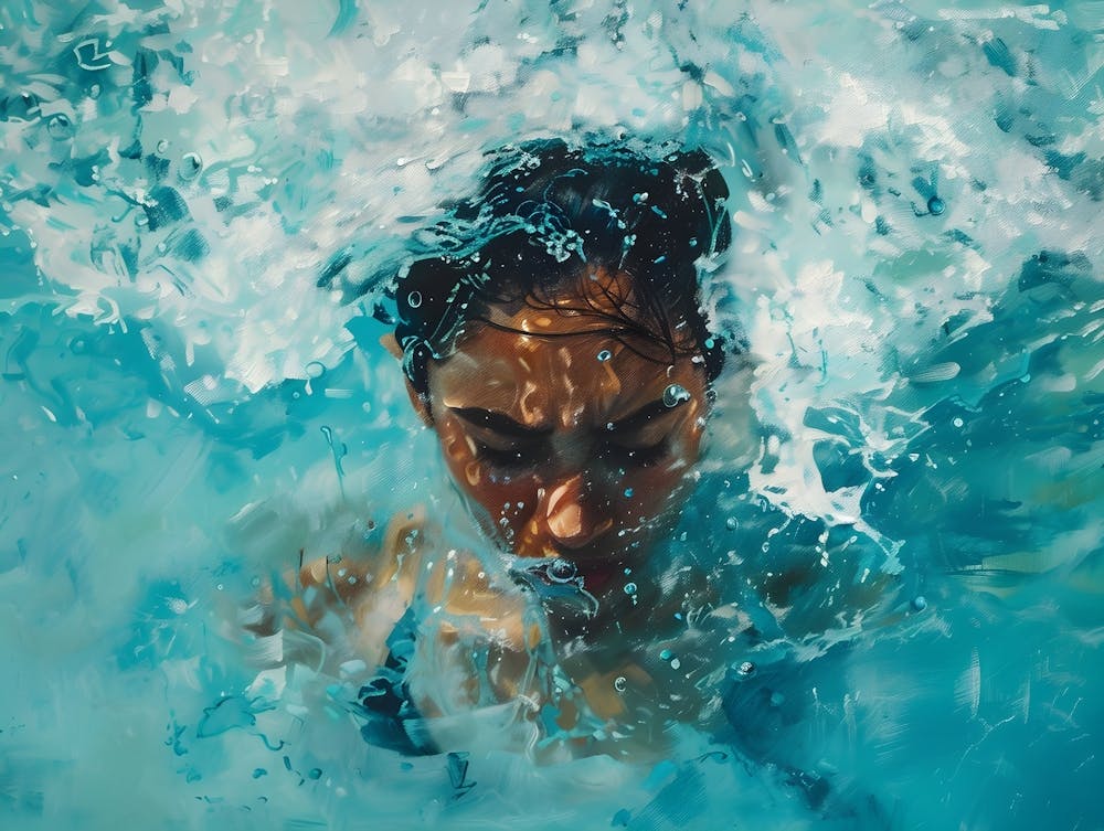 Swimming Woman 2