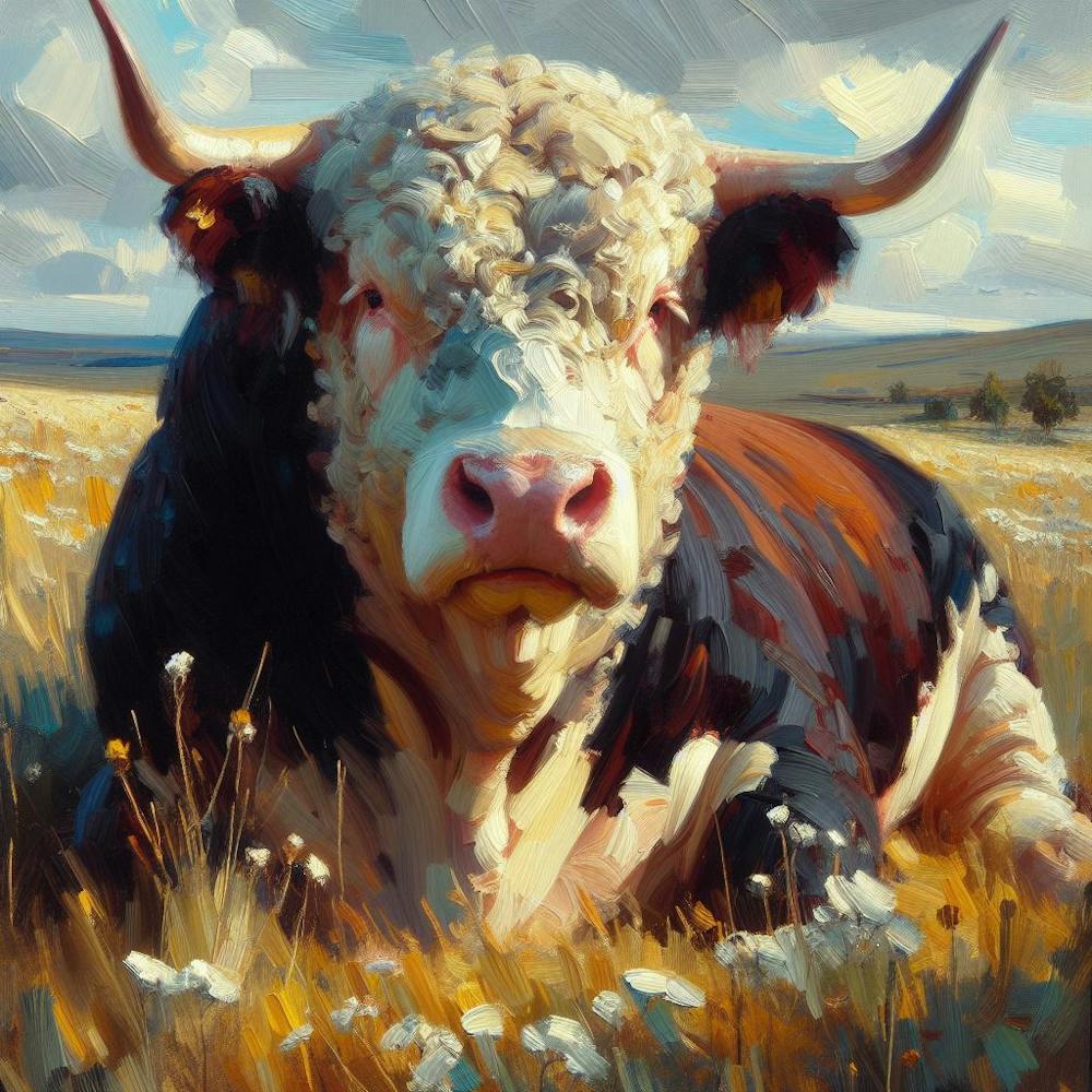 Hereford Bull