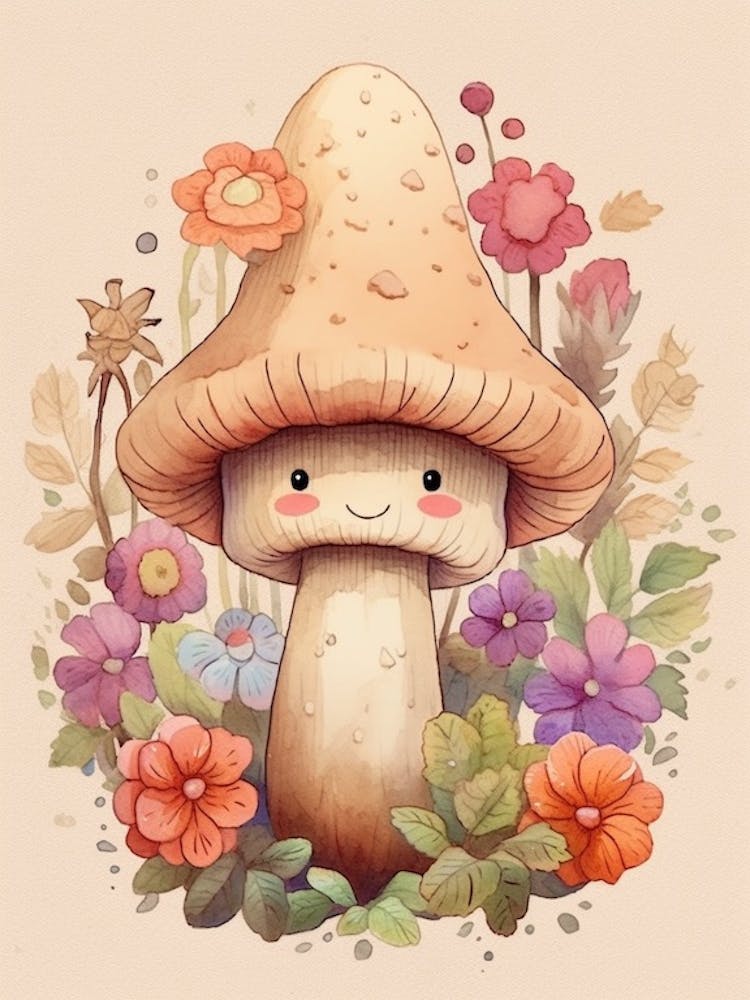 Cute Mushroom Nursery 4