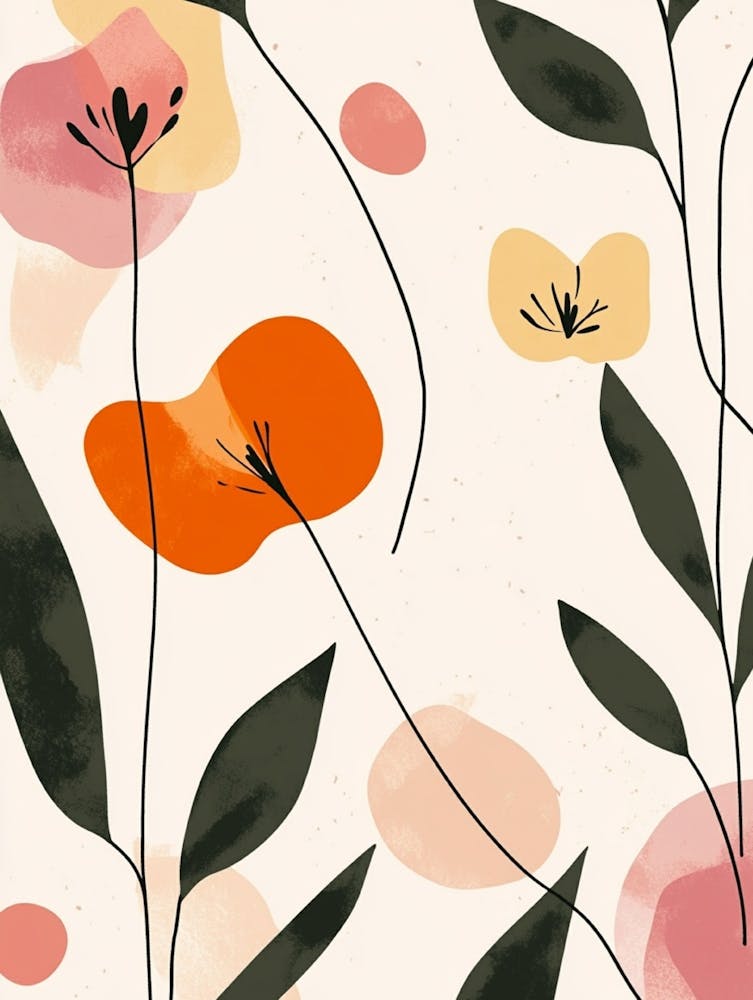 Abstract Floral Painting 30