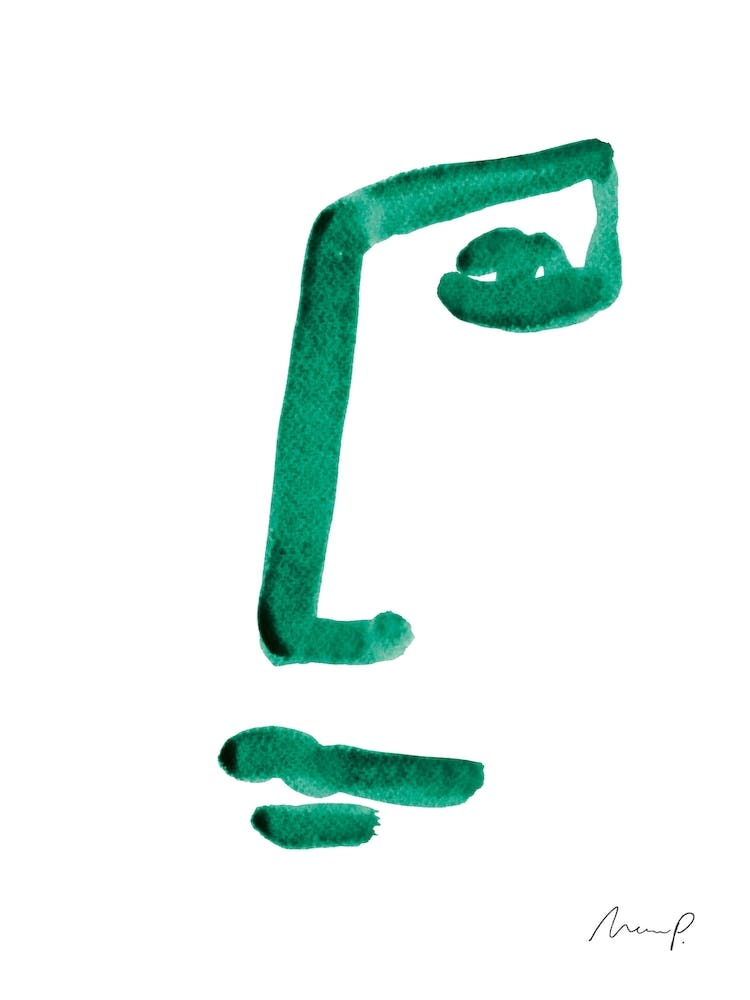 Green Portrait 1