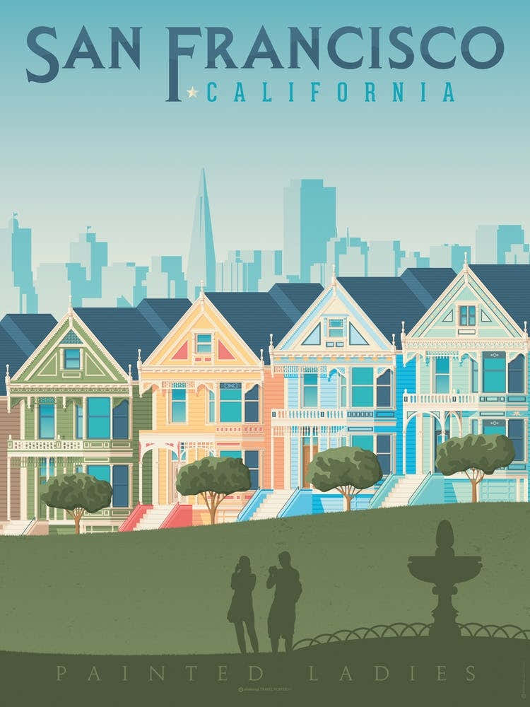 San Francisco Painted Ladies
