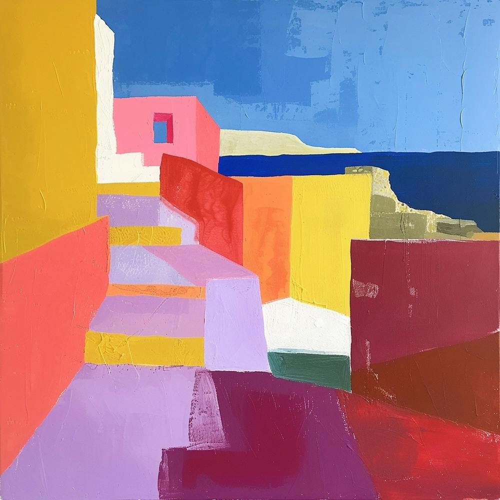 Abstract Travel Collection Greece 3