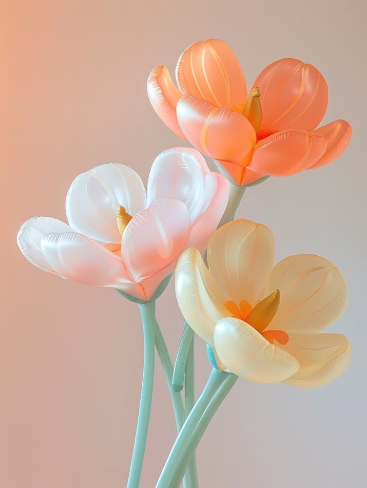 Dreamy Inflatable Flowers Evening Primrose 3