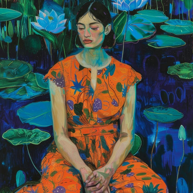 Woman Meditating 2
