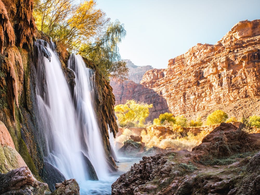 Grand Canyon Waterfall
