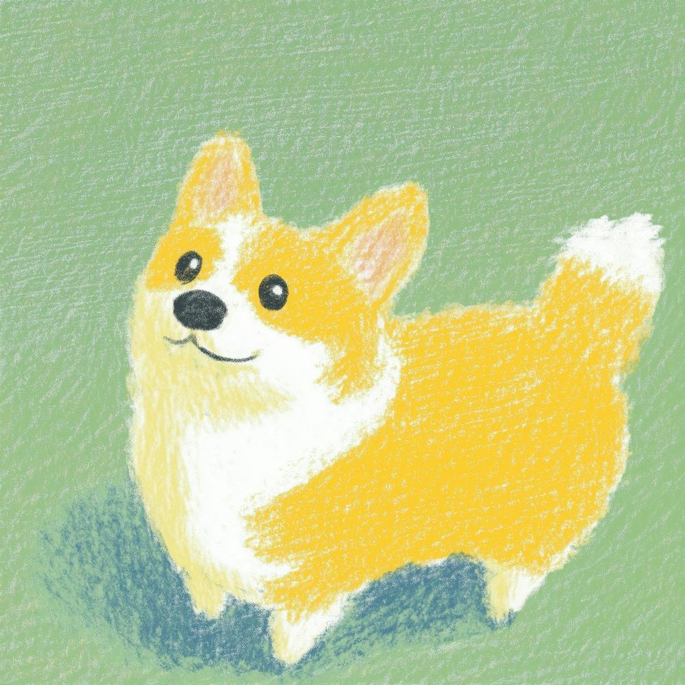 A Corgicenter Point Compositionfull Body Sref