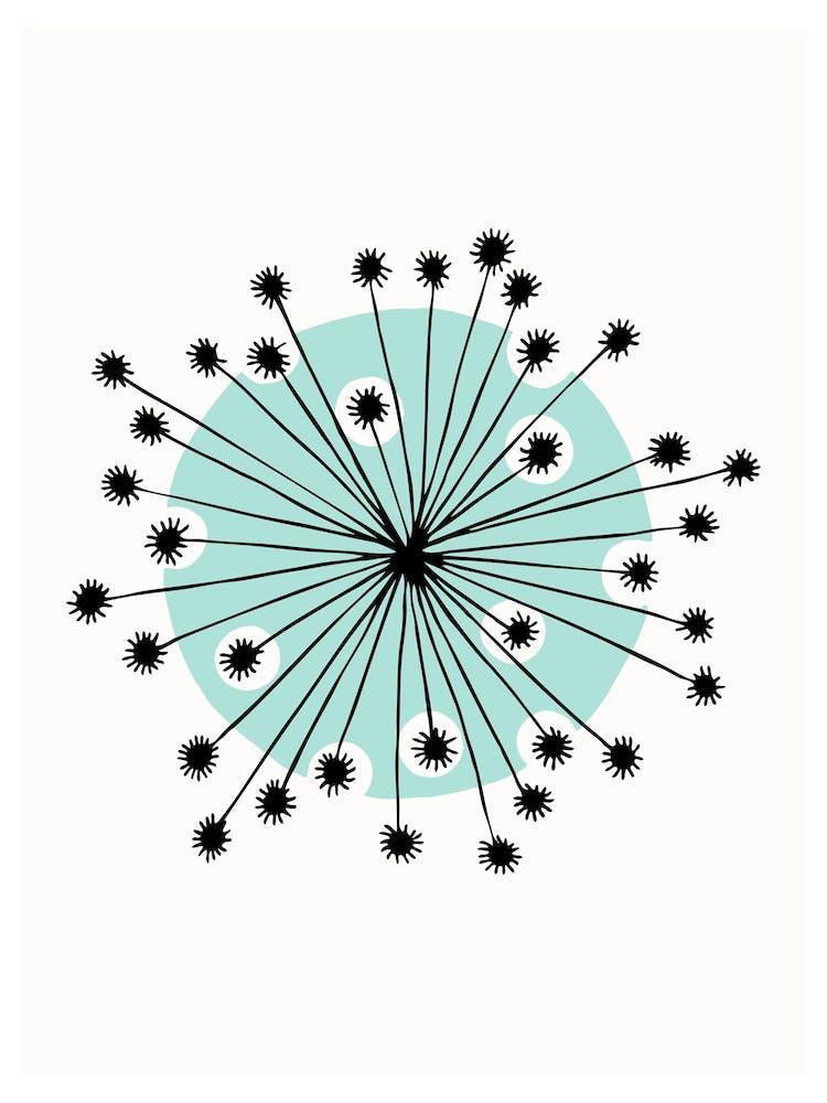 Dandelion Powder Blue