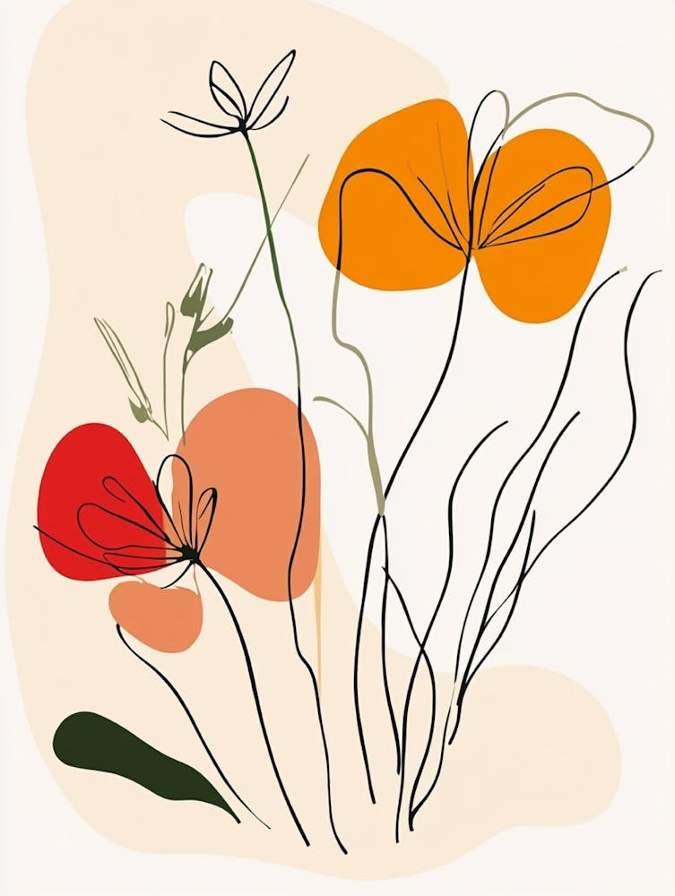Abstract Flowers 78