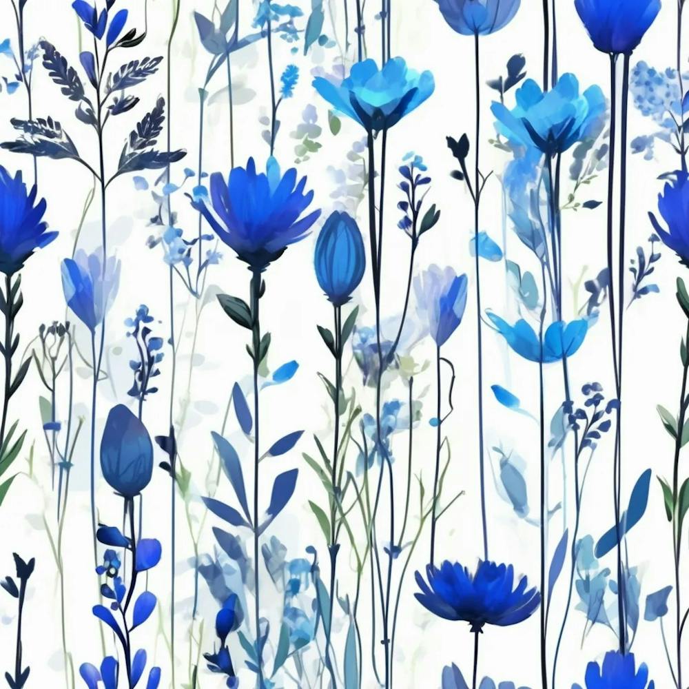 wildgarden Blue Flowers 1