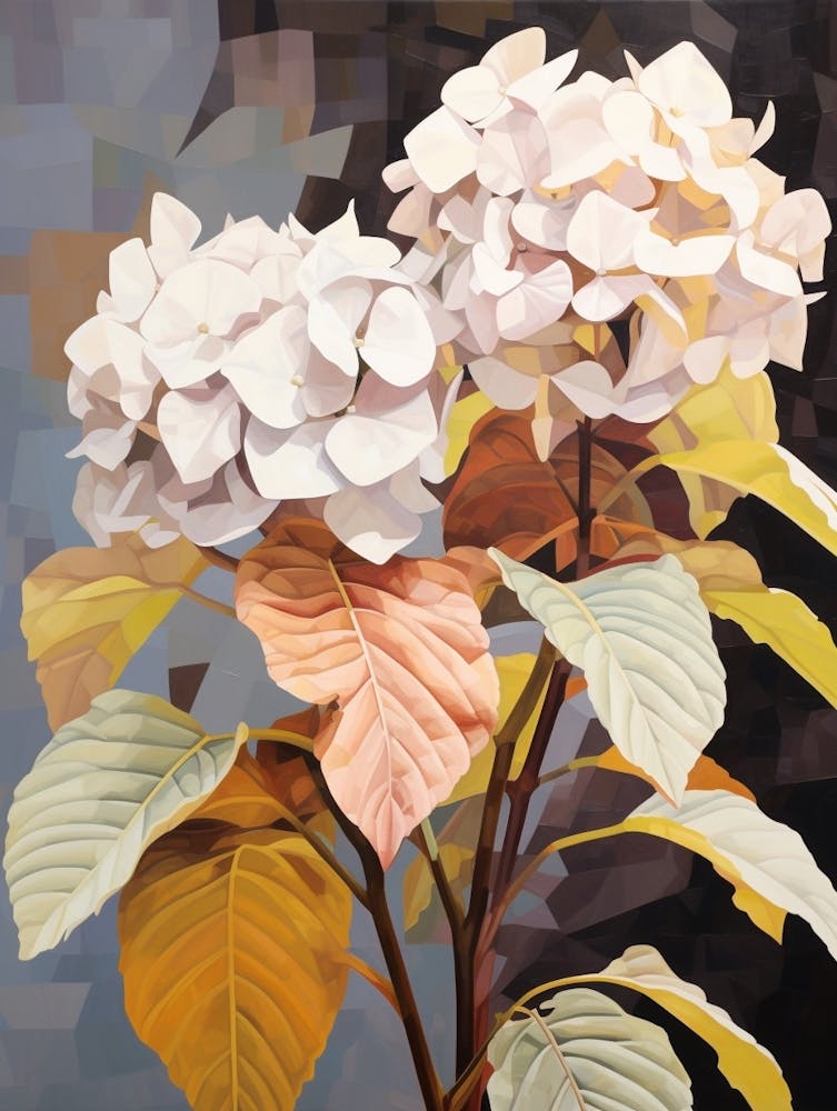 Hydrangea 2 Flower Painting