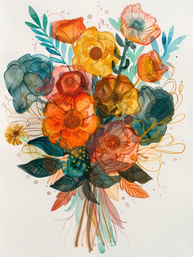 Bouquet Of Flowers 1