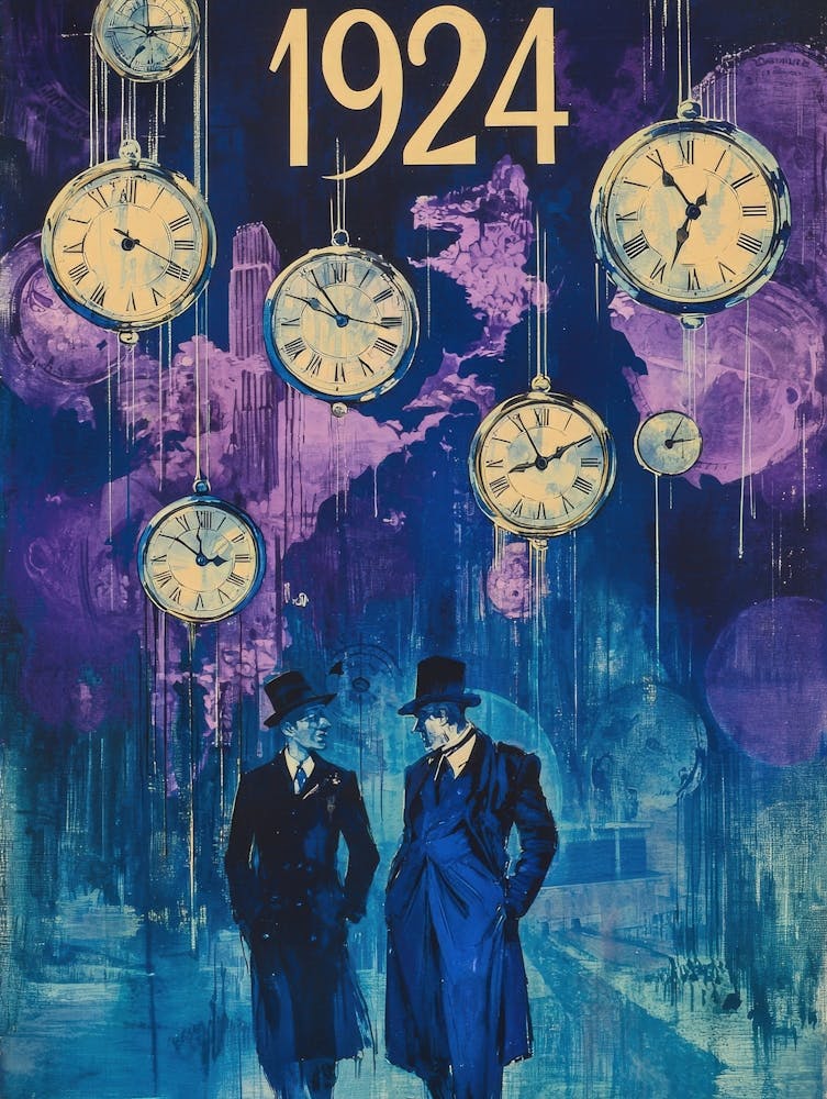 Aihrgdesign A Vintage Art Poster Celebrating The Birth Of The C0a57f40 0fe3 4925 8874 7246449a7e21 1