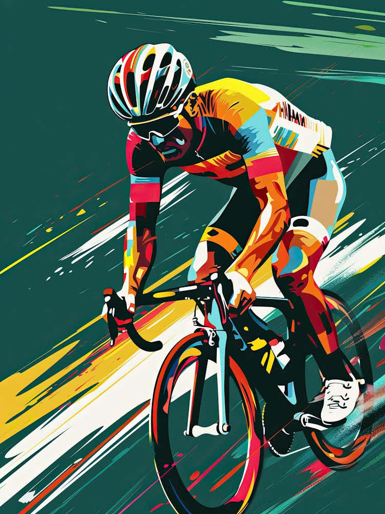 syndicate rennrad Stärker Mit Jeder Fahrt Radfahren Art Print by Art-Syndicate – Fy!