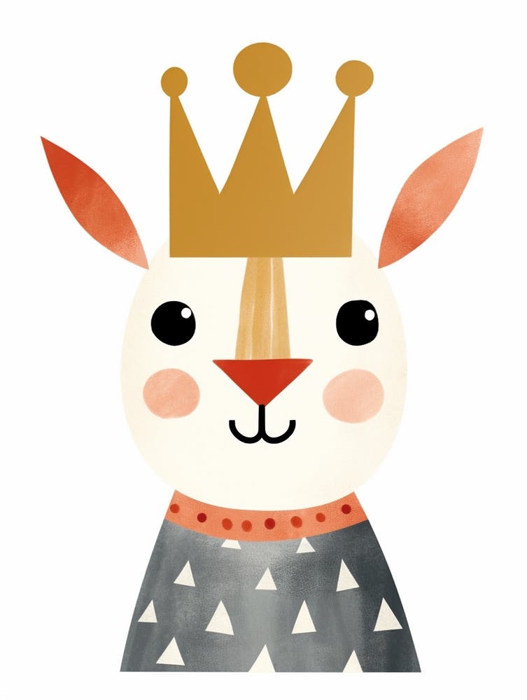 Little Rabbit 2 Wearing A Crown
