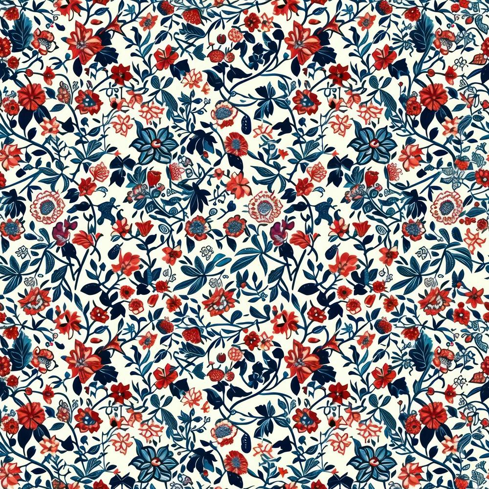 Rose Mist London Fabrics Floral Pattern 2