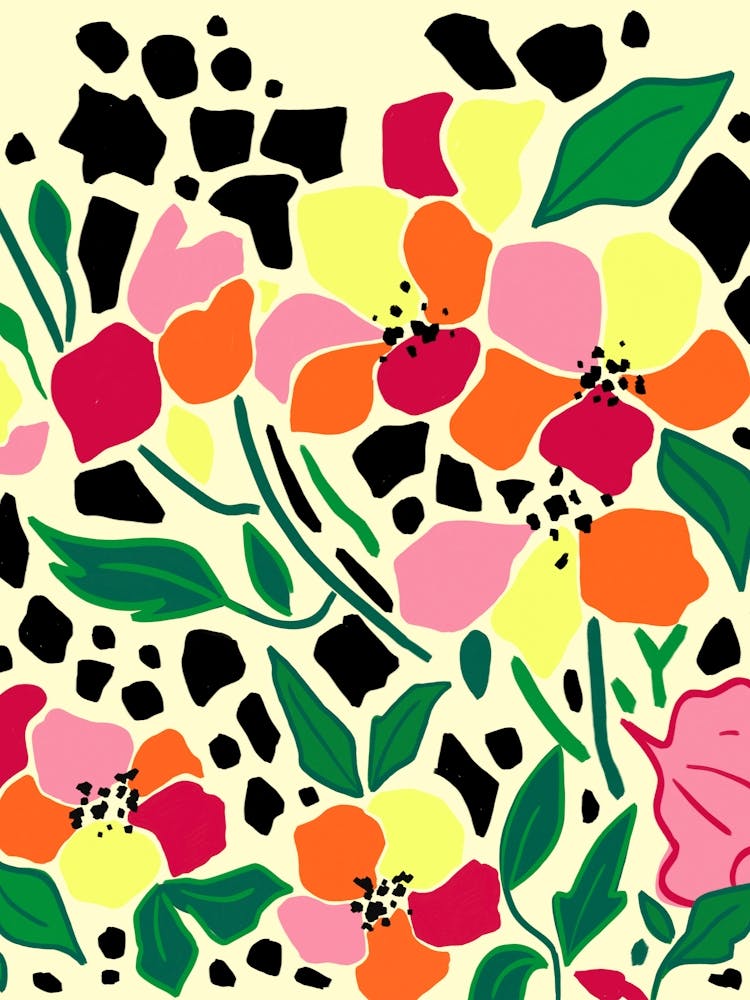 Tropical Garden Dots