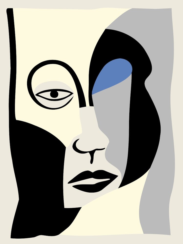 Simplified Drawing Of A Face 1