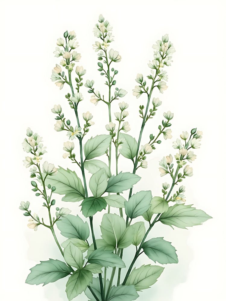 Sage Green Nature Art 21