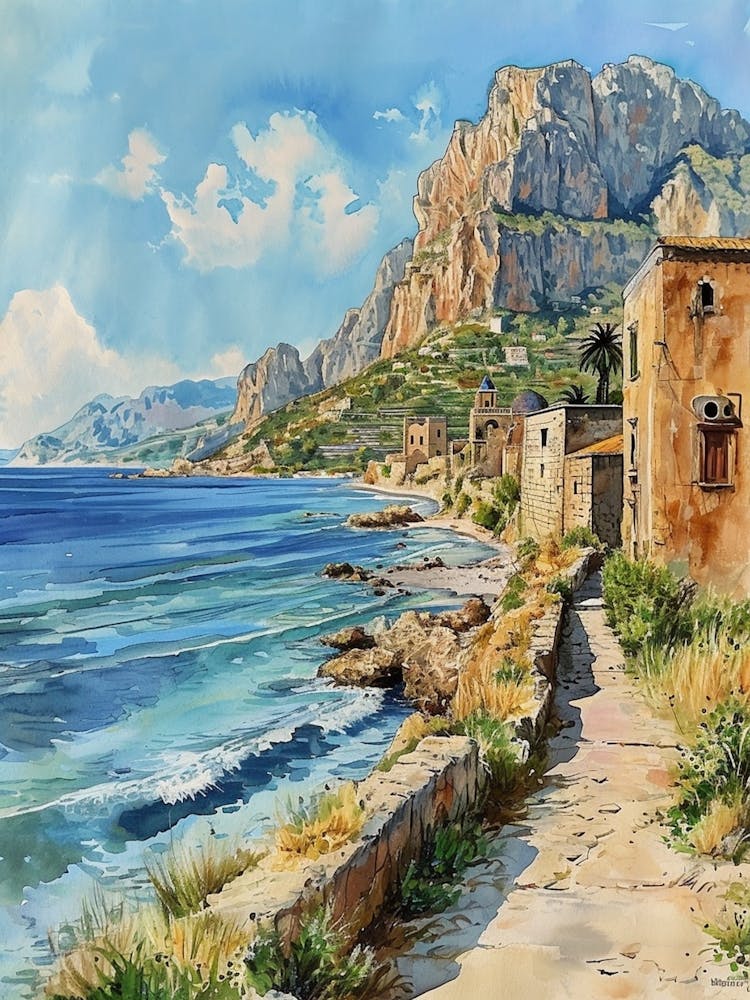 Kitsch Sicily Brushstrokes 3