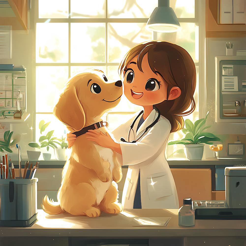 Adorable Chibi Vet Puppy Care 4