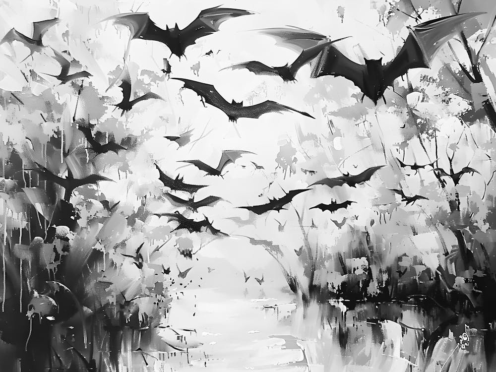 Bats In The Forest 1