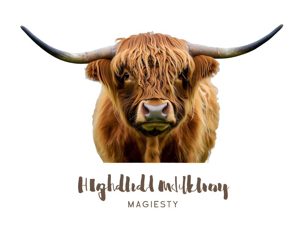 Majestic Highland – A Regal Tribute to the Iconic Cow