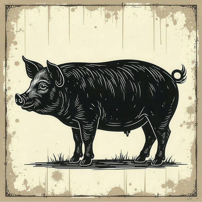 Pig vintage