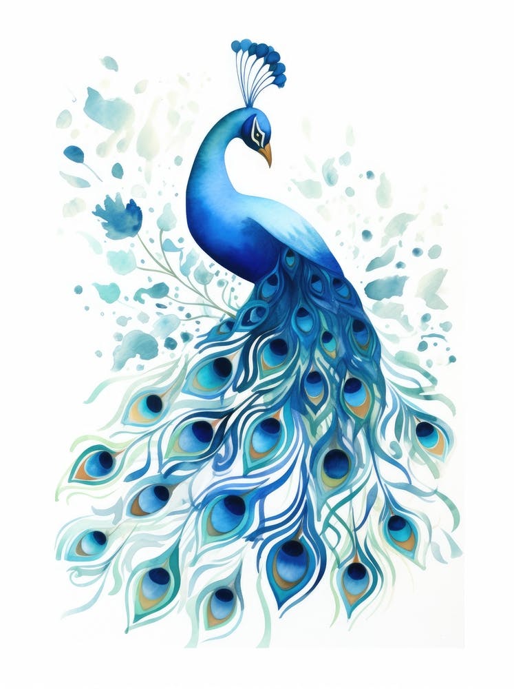 Peacock Painting