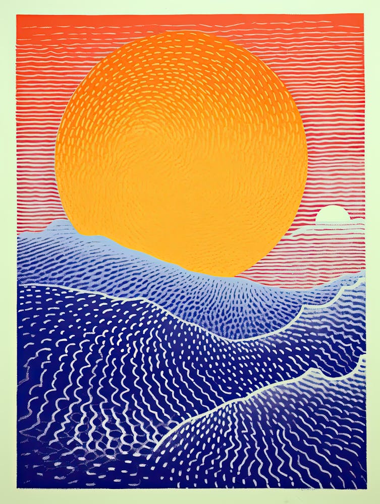 Electric Pulse Sci Fi Abstract Aesthetic