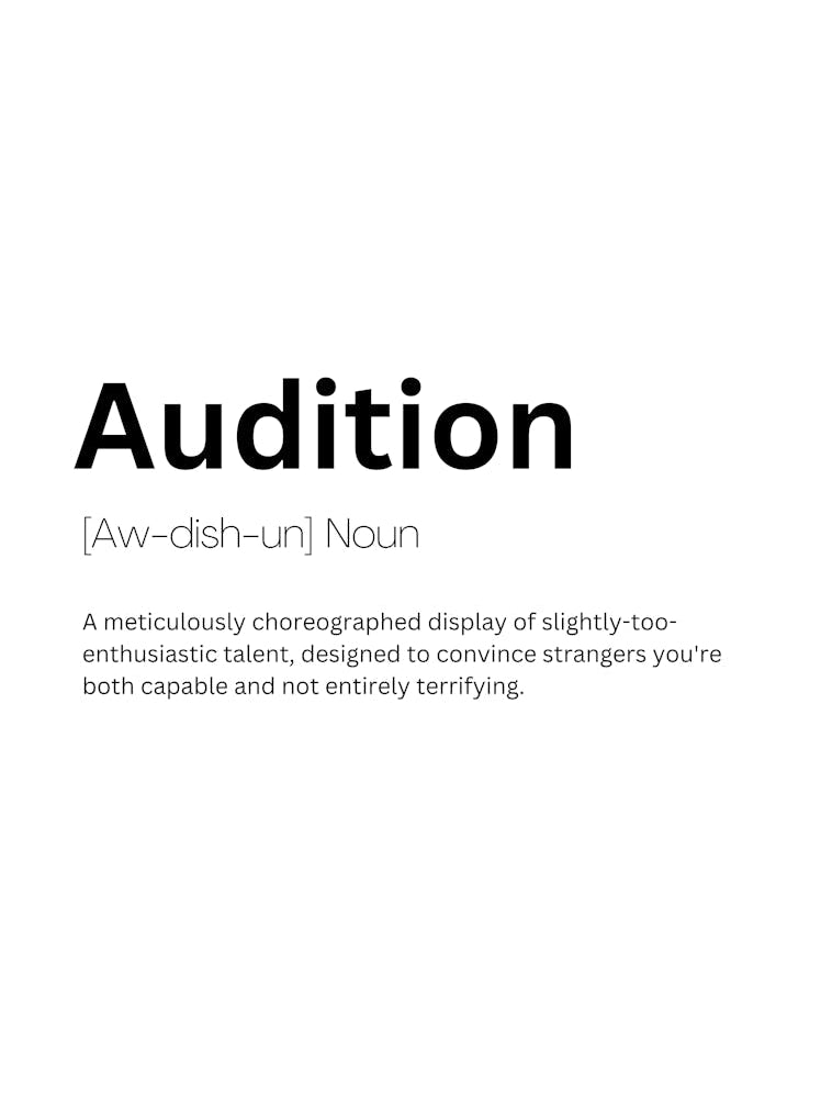 Audition Definition Meaning