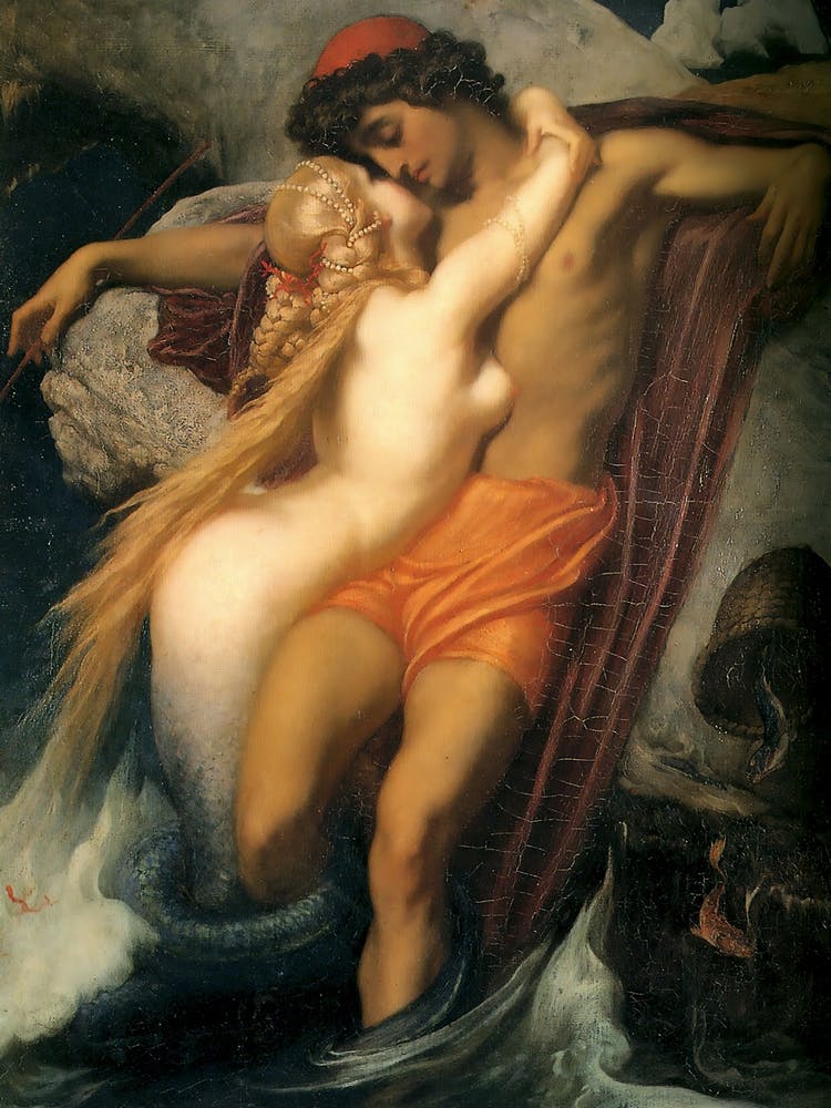 The Fisherman And The Syren, Frederic Leighton