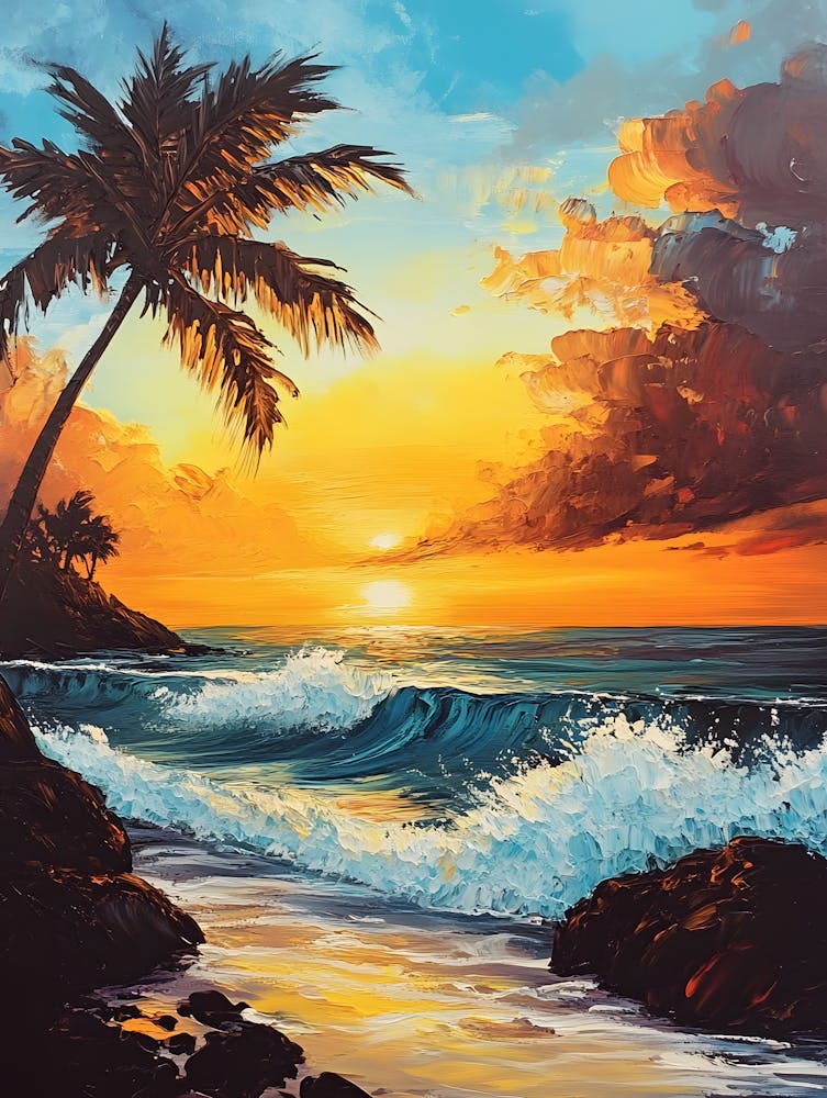 Sunset At The Beach 20