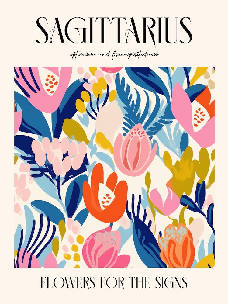 Flowers For The Signs Sagittarius Zodiac Sign