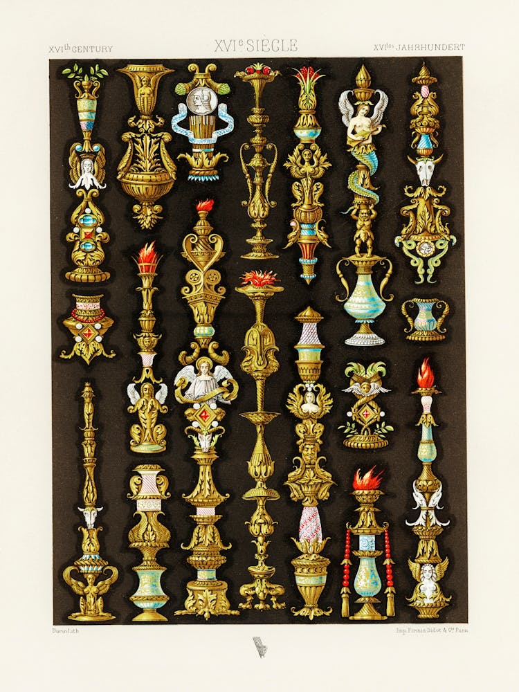 16th Century Pattern, Albert Racine