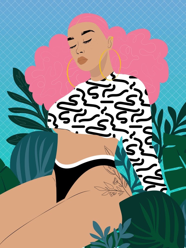 No Bad Vibes Pink