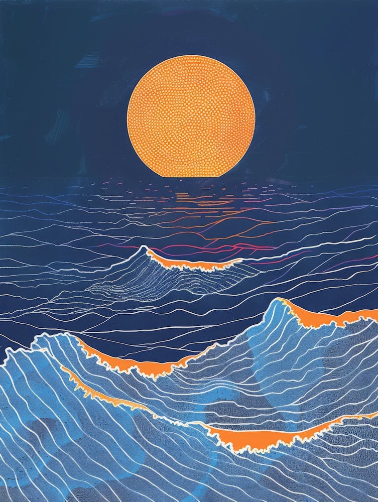 Sunrise Over The Ocean 2