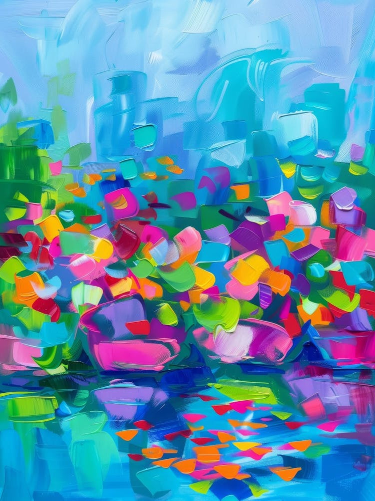 Flowers In The Water 1