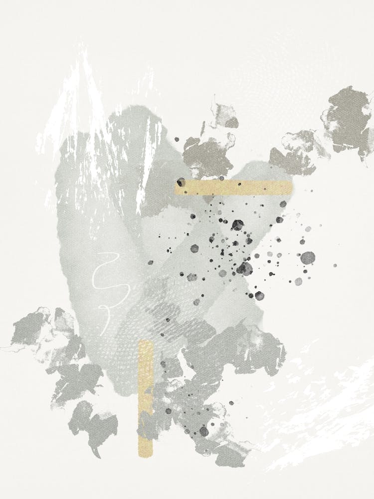 Abstract Painting In Boho Style