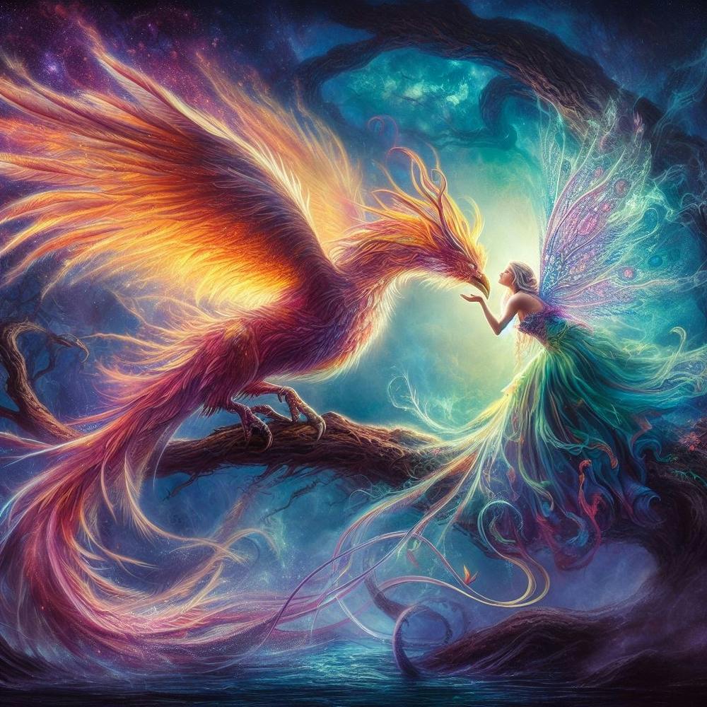 Phoenix And Fairy